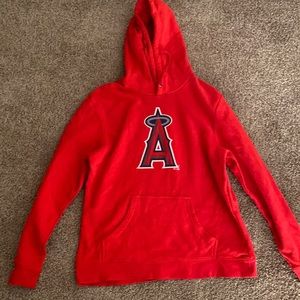 Los Angeles Angels sweat shirt hoodie size L